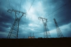 Are we know as a country rendering aid to our enemies?  Power Grid of US courtesy of Google Image Search.