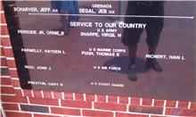 My Memorial to my four years of active duty in the U.S. Air Force.  Many are not blessed in having a memorial while they are living.  Thanks to Mabank, Texas, a small city of class on Cedar Creek Lake in East Texas. Copyright 2014 John J. Rigo