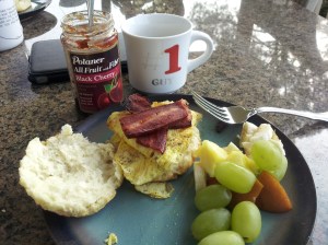 Breafast at Cedar Creek Lake in East Texas" copyright by John J. Rigo