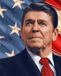 Ronald Regan, one of greatest Presidents.  Picture courtesy of Google Search.